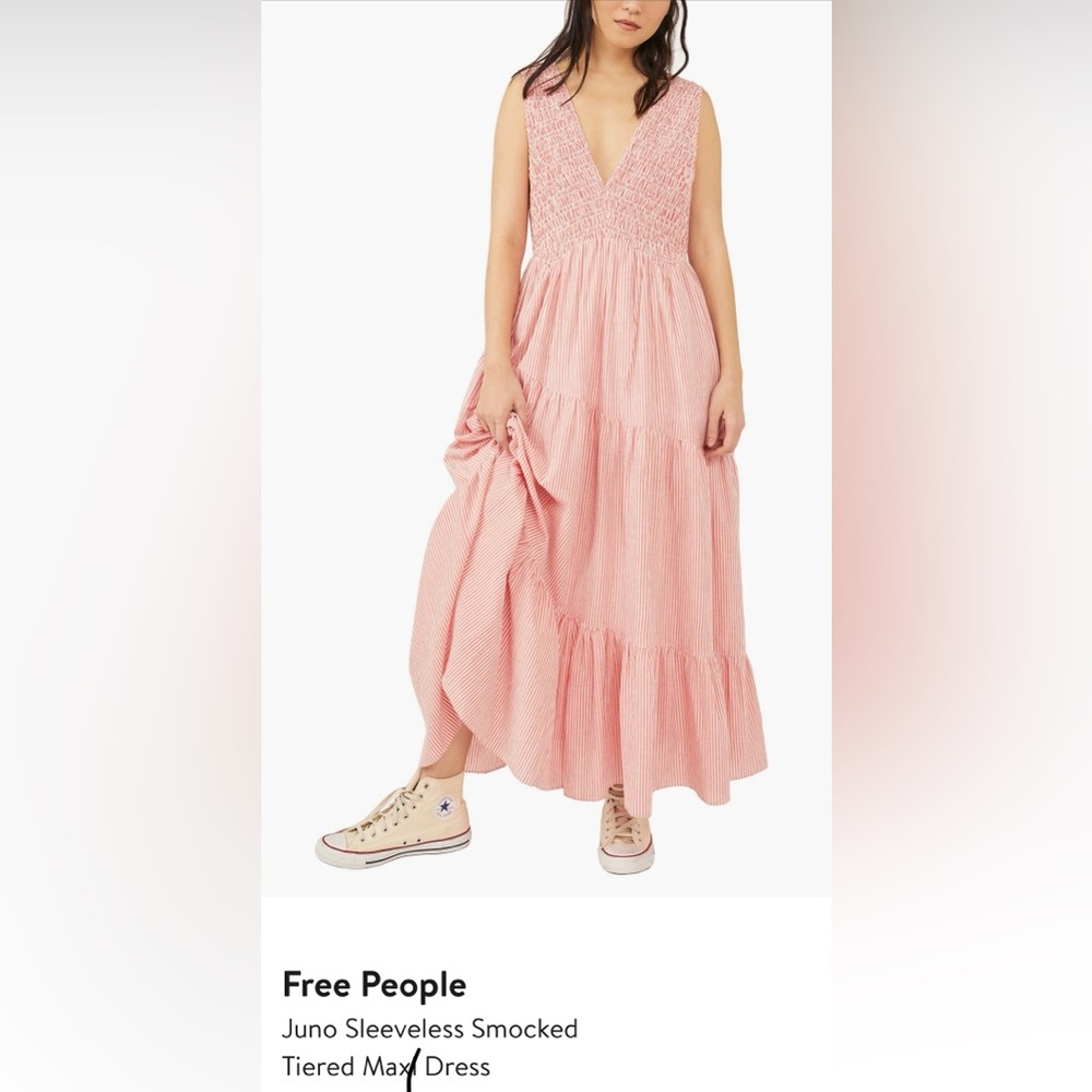 Free People Juno Smocked Tiered Maxi Dress